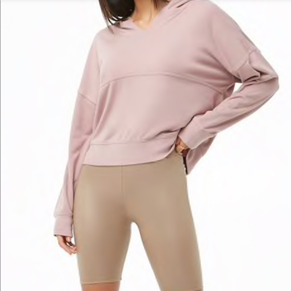Forever 21 active terrycloth hoodie